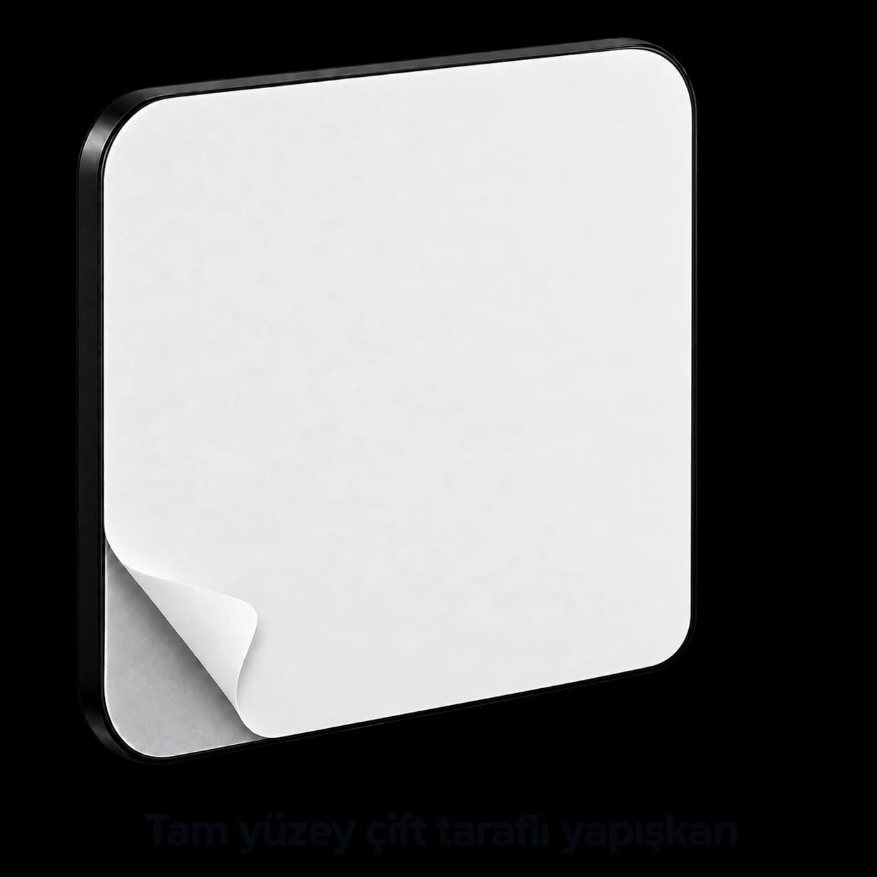 10×10 cm NFC kartın arka yüzü: tam yüzey çift taraflı yapışkan bant