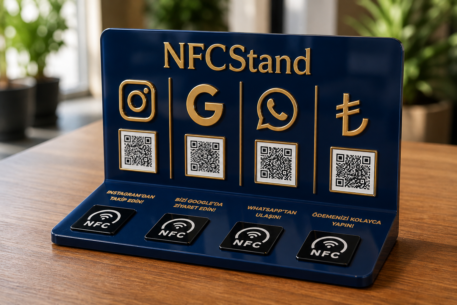 Özel pleksi stand örnek tasarımları